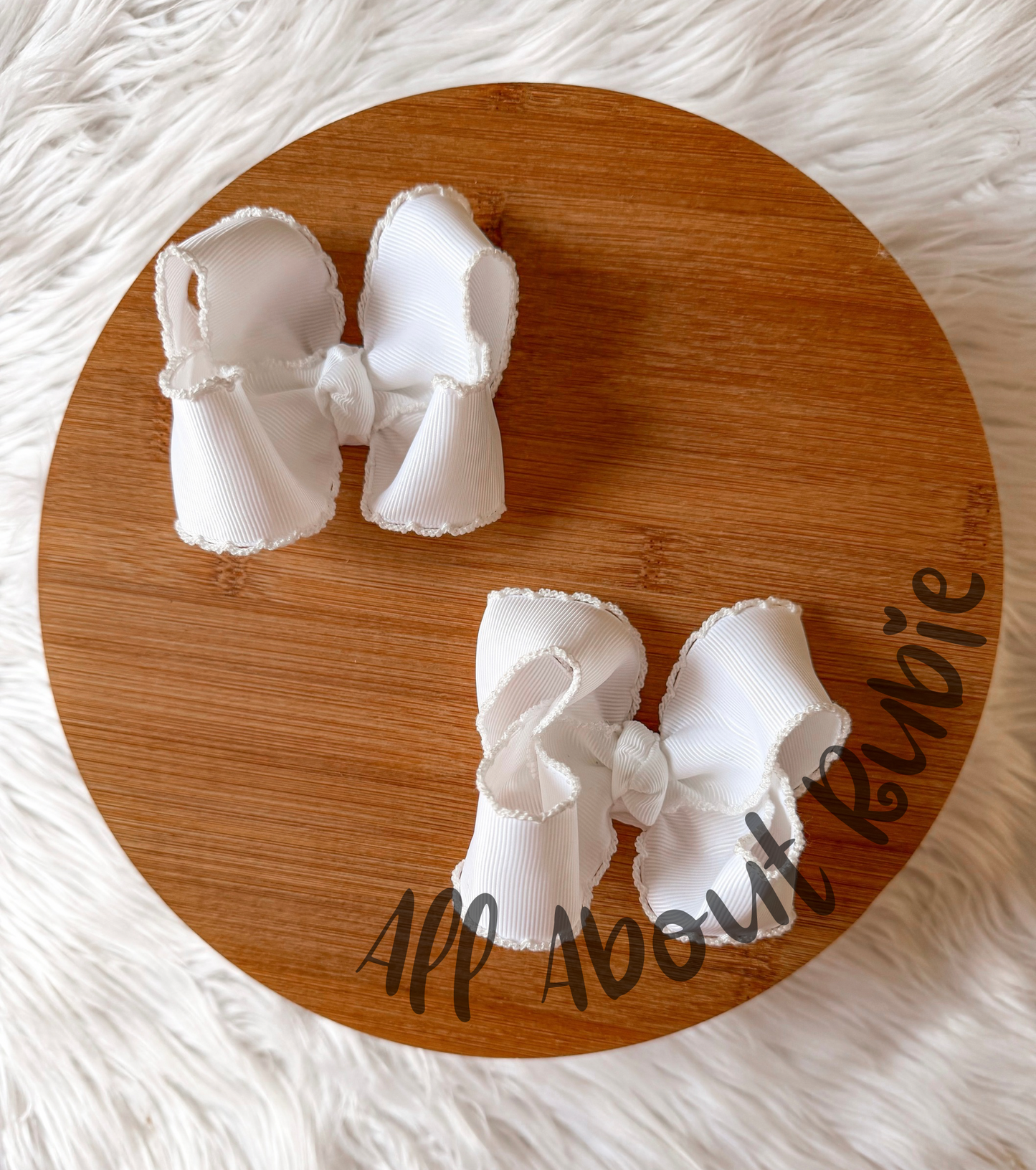 White Moonstitch Piggies