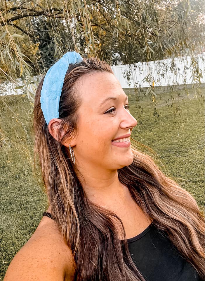 Blue Retro Floral