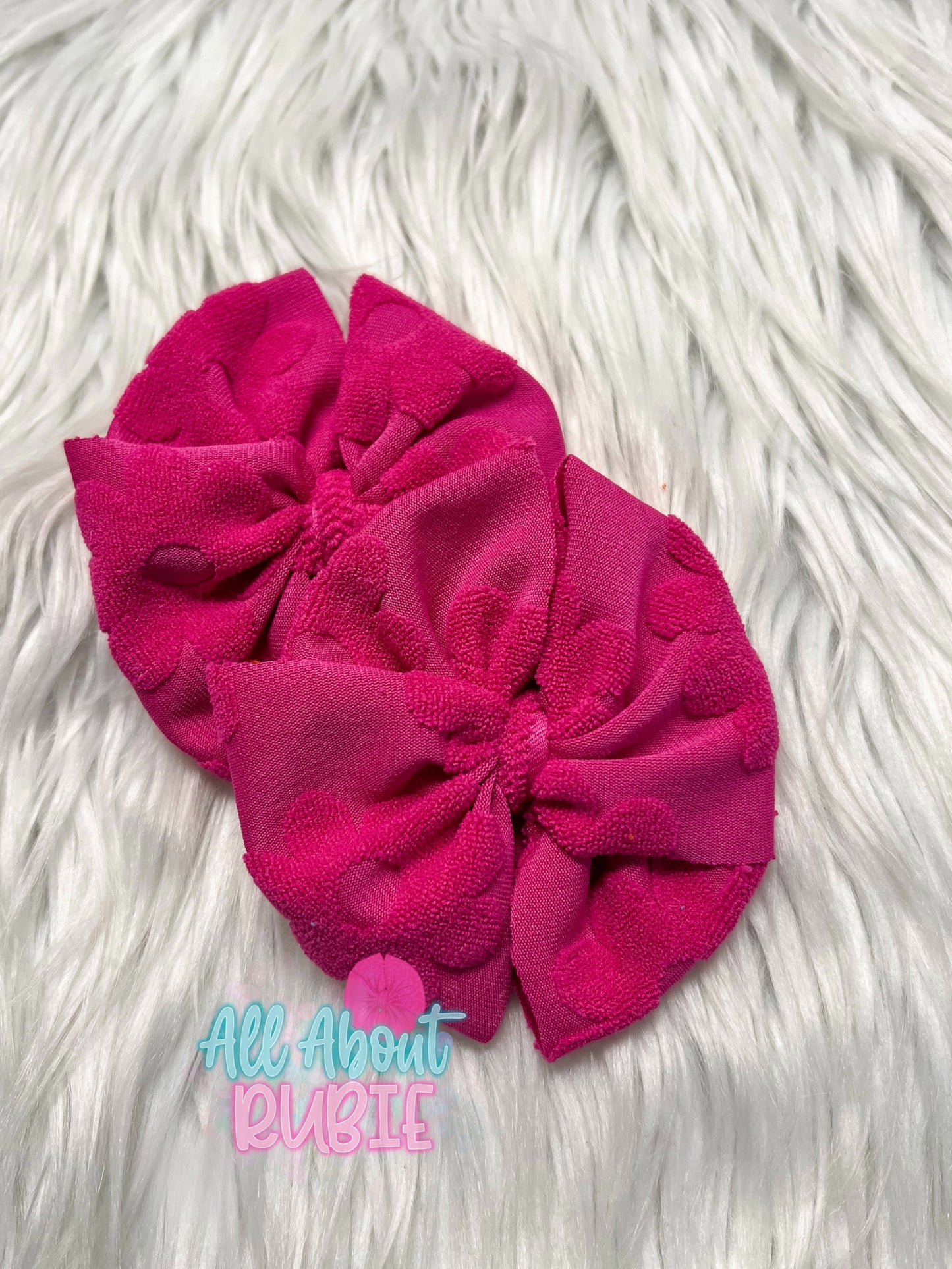 Hot Pink Retro Floral
