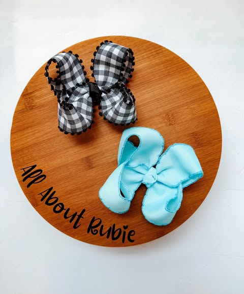 Lil Sis Ribbon Bow CLIP