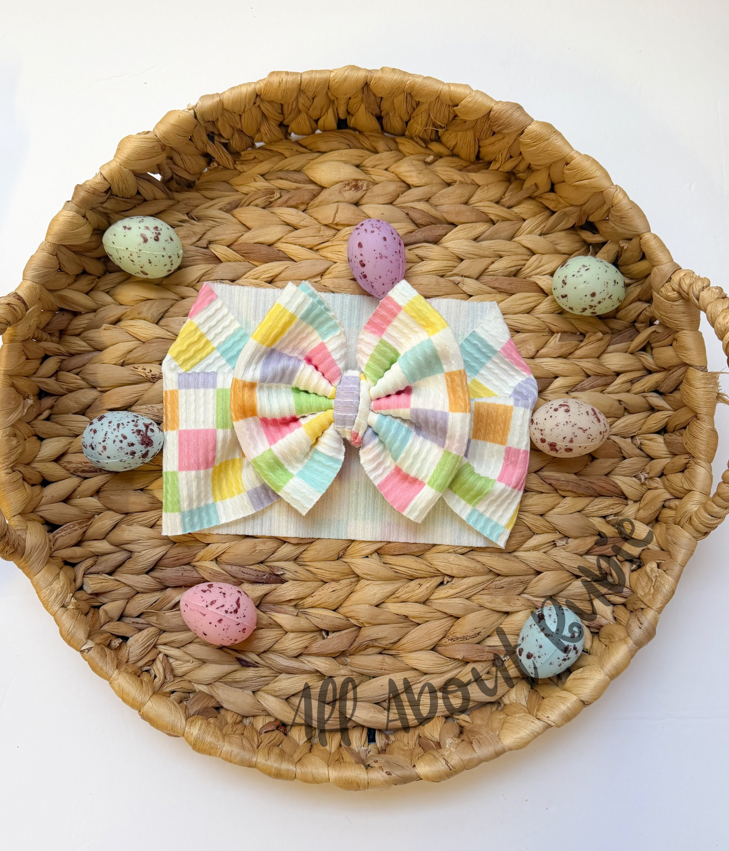 Pastel Check TODDLER Wrap