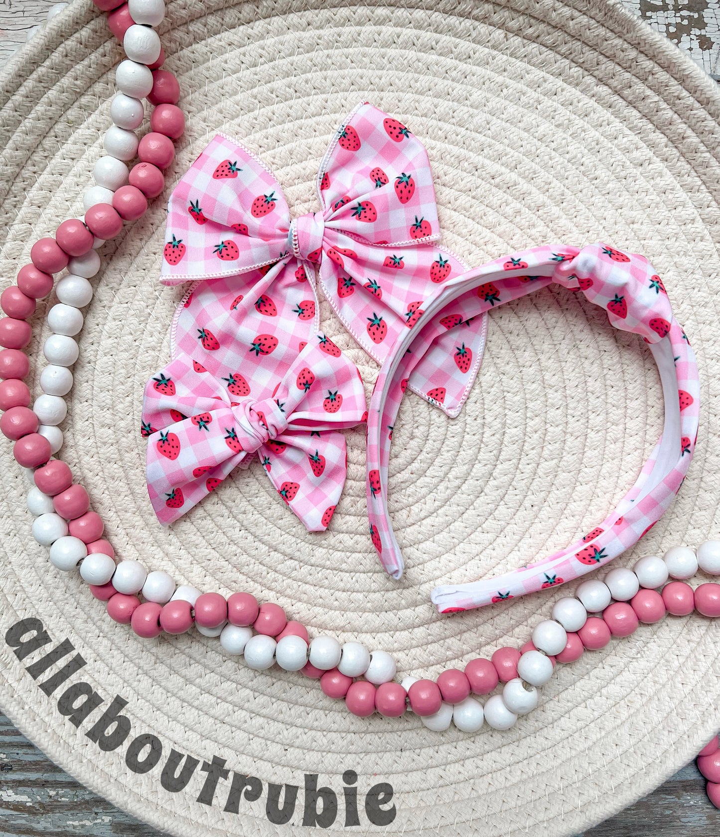 Strawberry Gingham